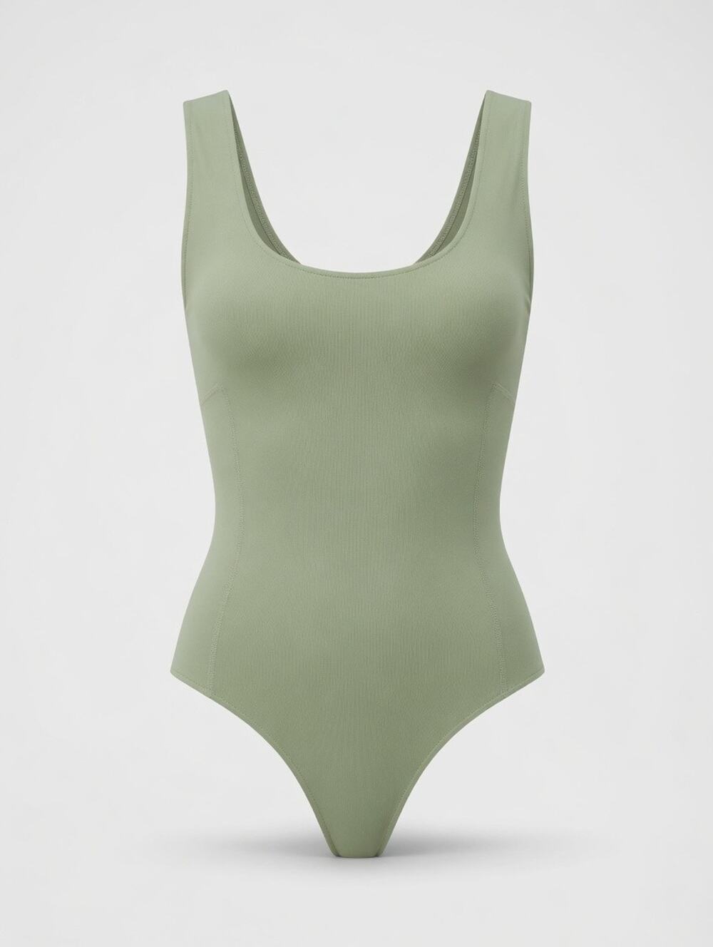 Joyspun Smoothing Seamless Bodysuit – Sage Green